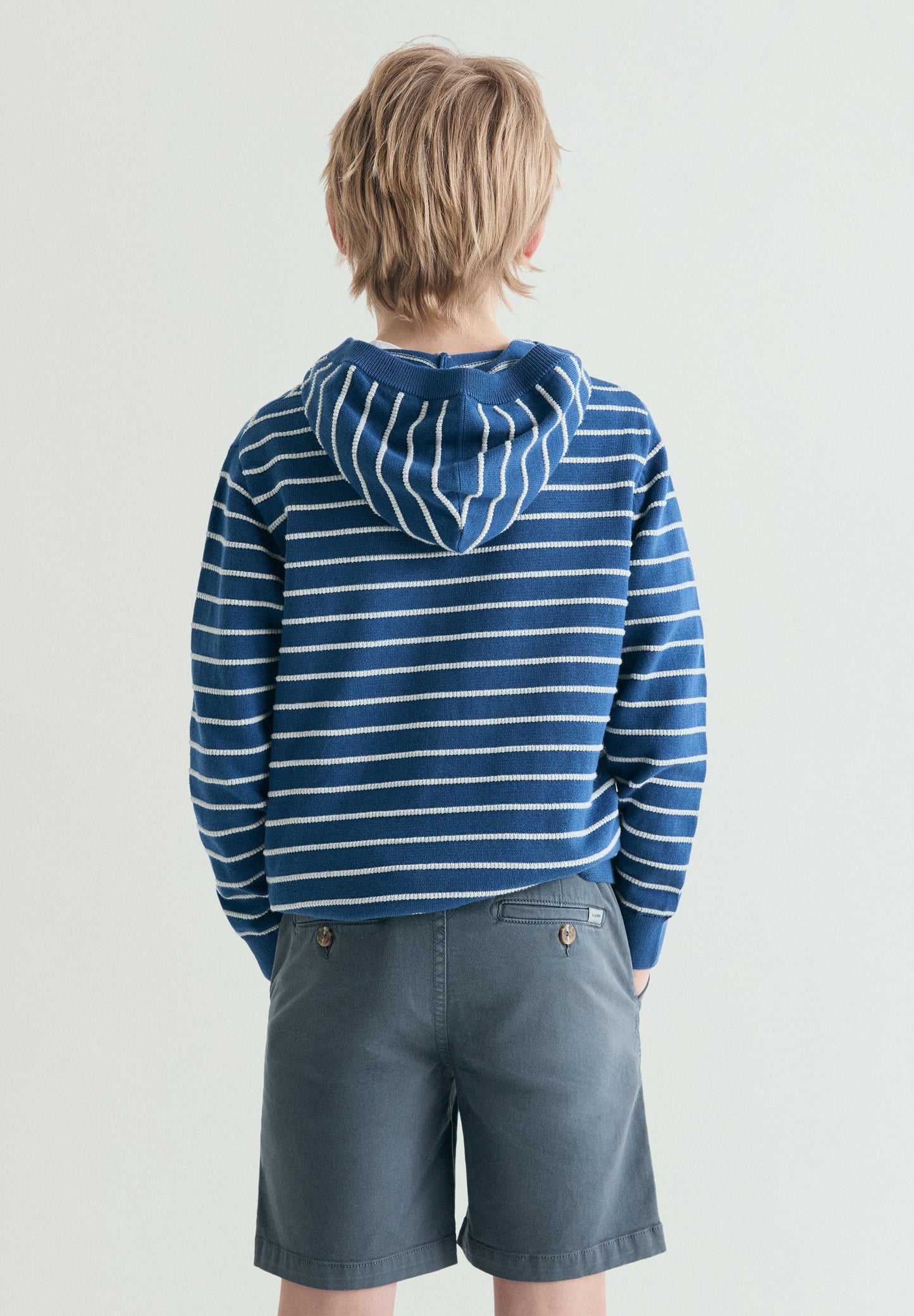 FINE KNIT HOODIE