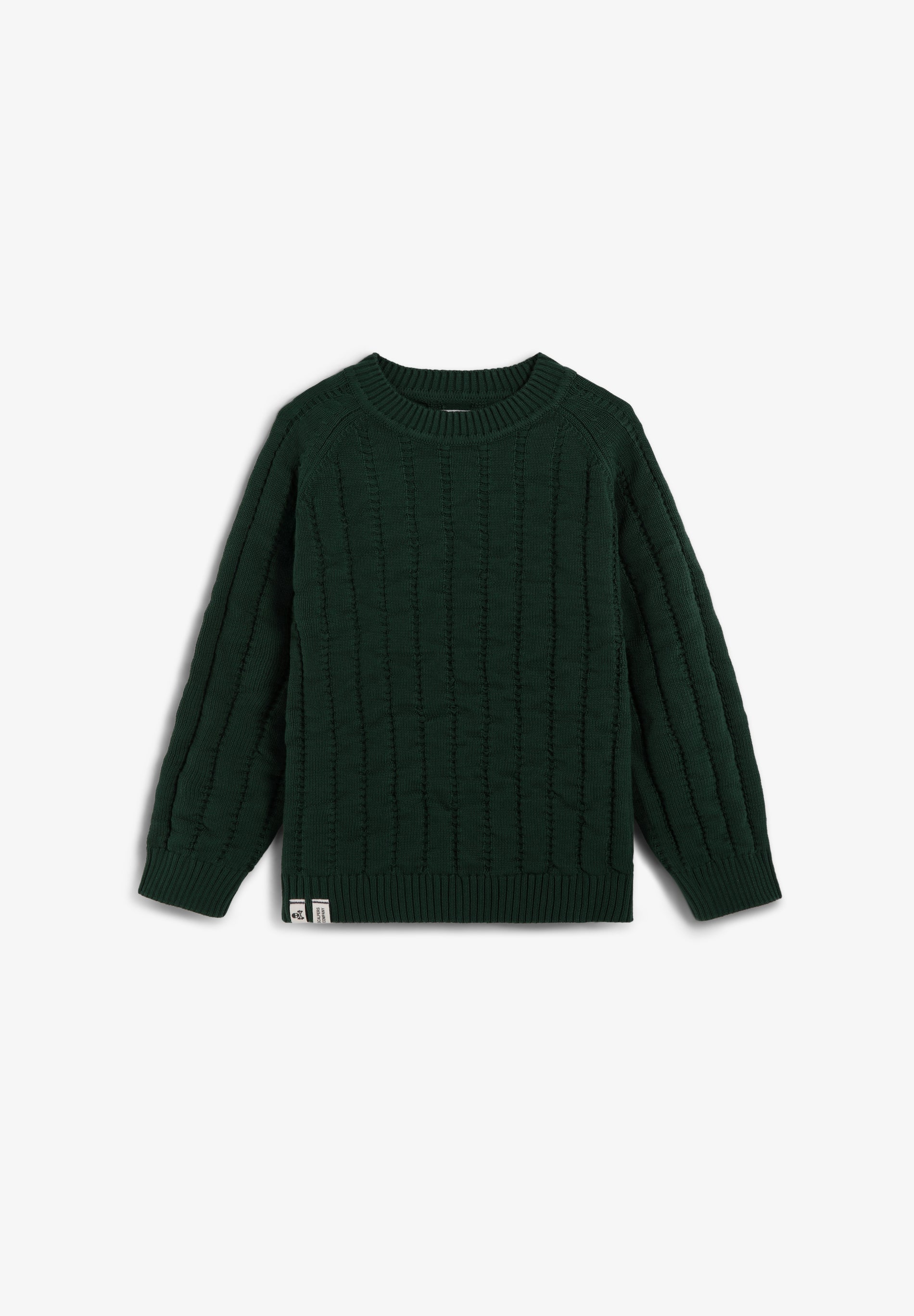 RAGLAN SLEEVE KNIT SWEATER
