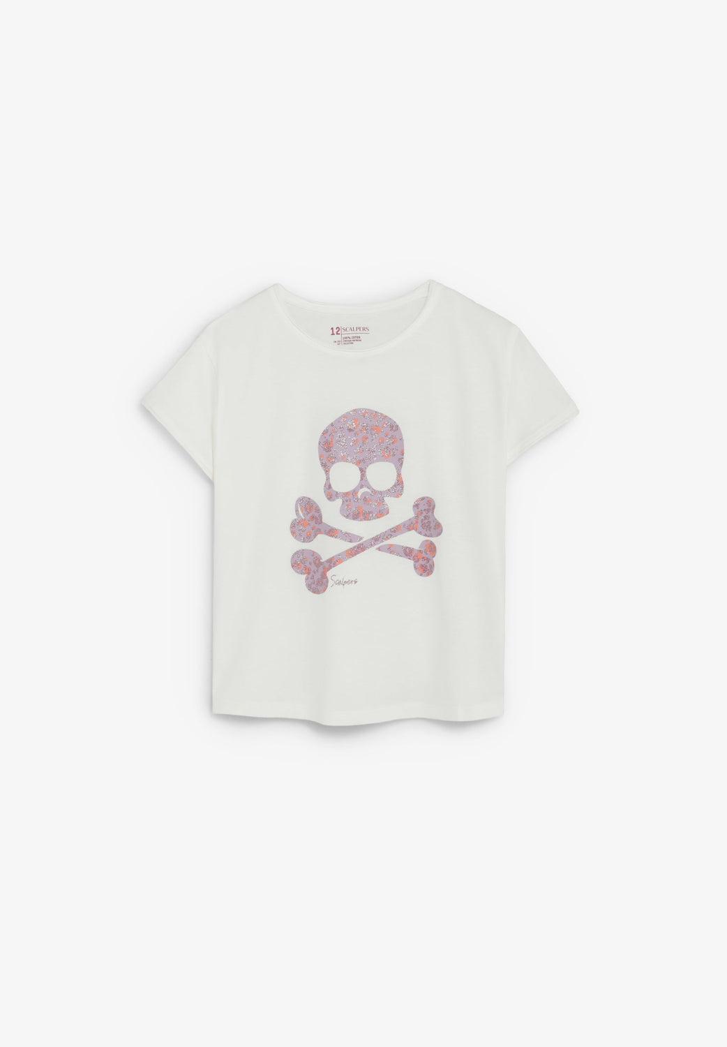 CAMISETA CALAVERA ANIMAL PRINT - Scalpers