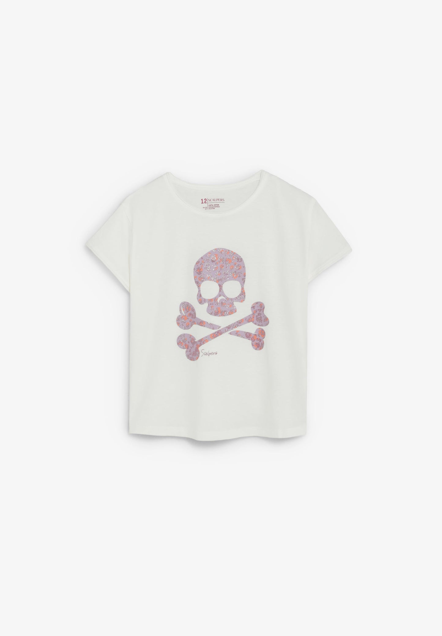 CAMISETA CALAVERA ANIMAL PRINT - Scalpers