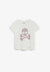 ANIMAL PRINT SKULL T-SHIRT