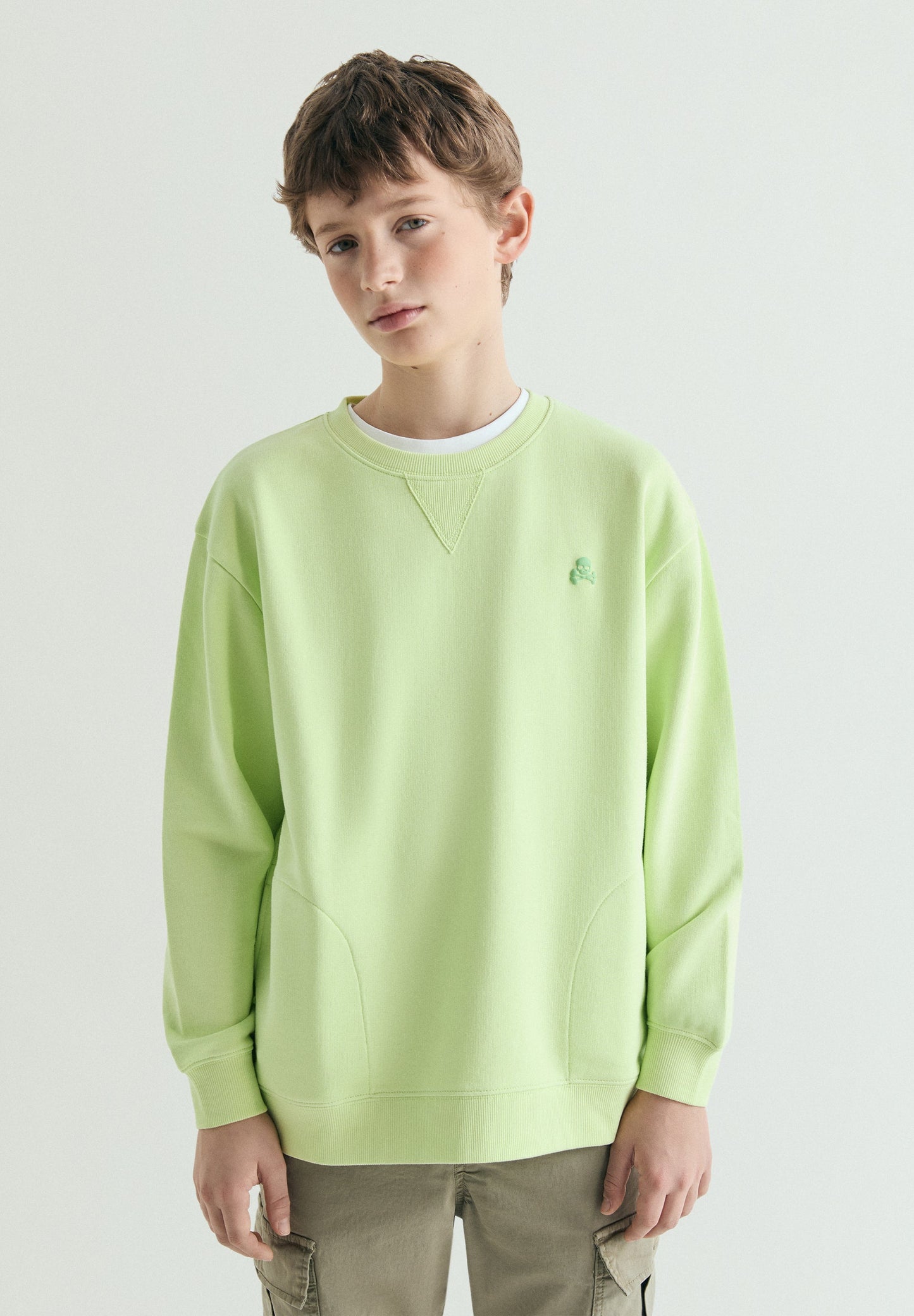OCEAN PRINT SWEATSHIRT