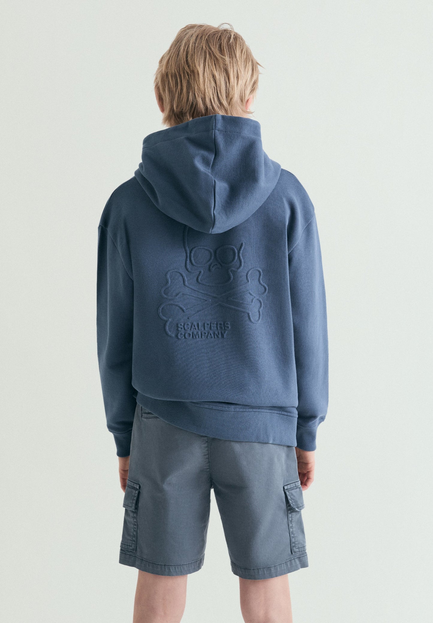 SKULL DETAIL HOODIE