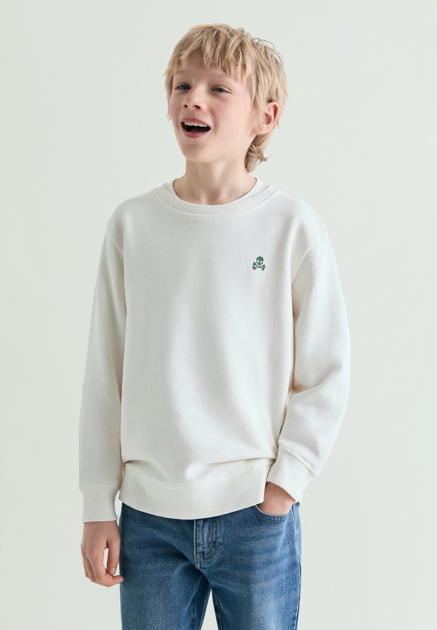 TENNIS PRINT SWEATSHIRT