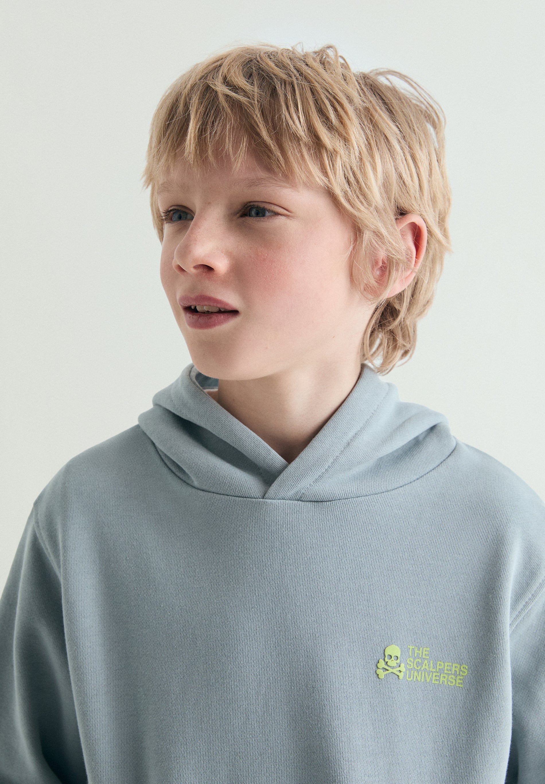SKULL PRINT HOODIE