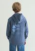 SKULL PRINT HOODIE