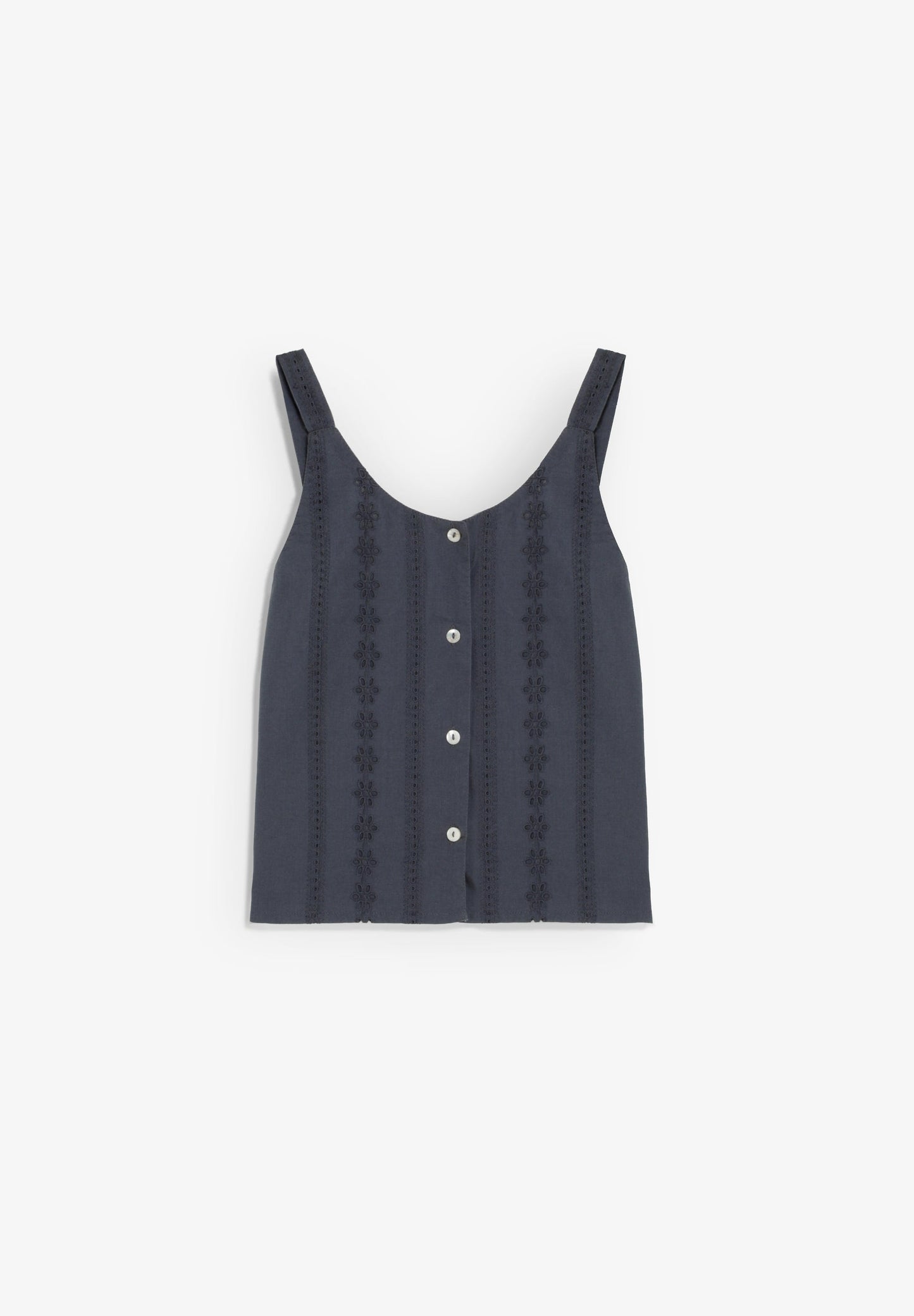 COTTON TOP WITH EMBROIDERY