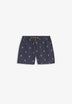 CONTRAST SKULL SWIMMING TRUNKS