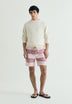 SKULL AND STRIPES SWIMMING TRUNKS