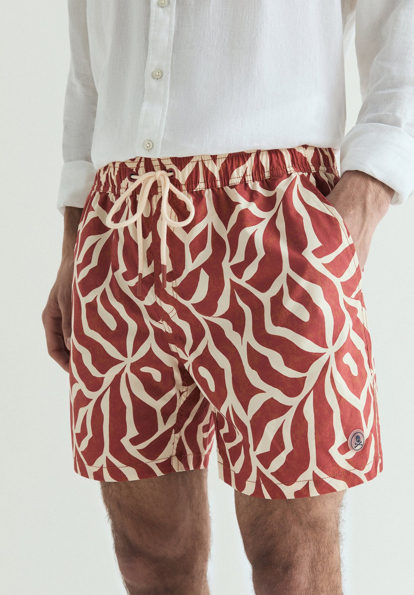 PRINTED SWIMMING TRUNKS