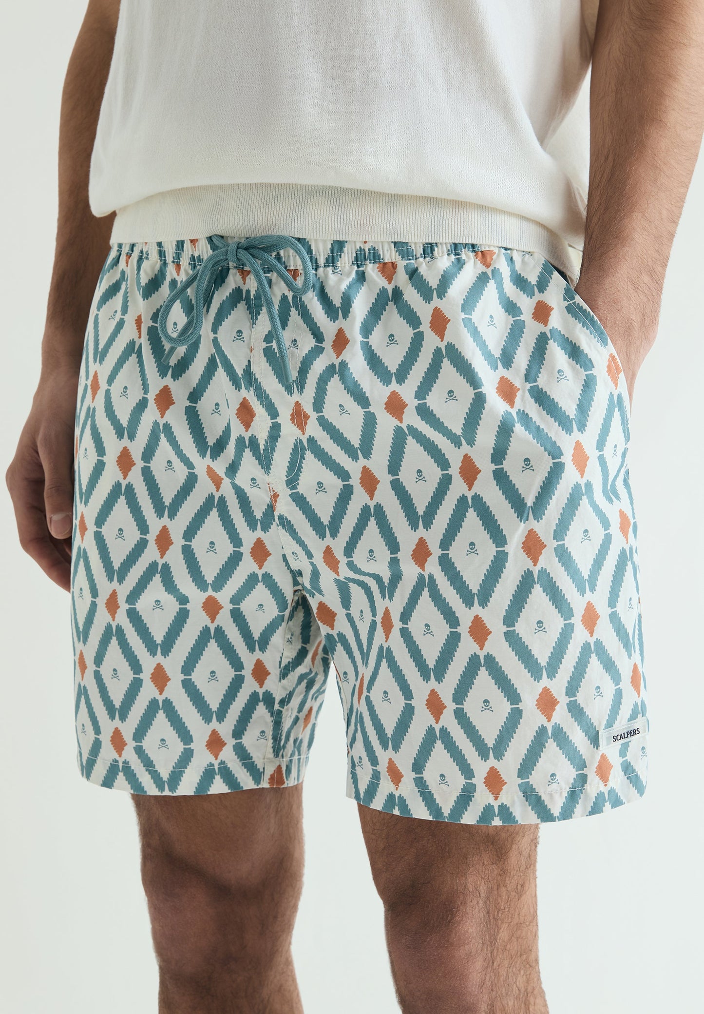 PRINTED SWIMMING TRUNKS