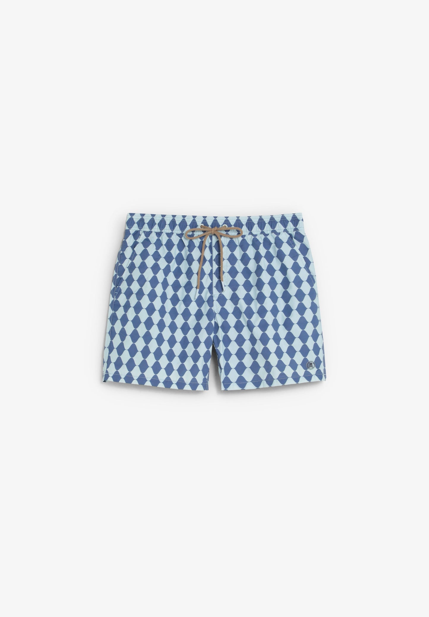 DIAMOND PATTERN SWIMMING TRUNKS