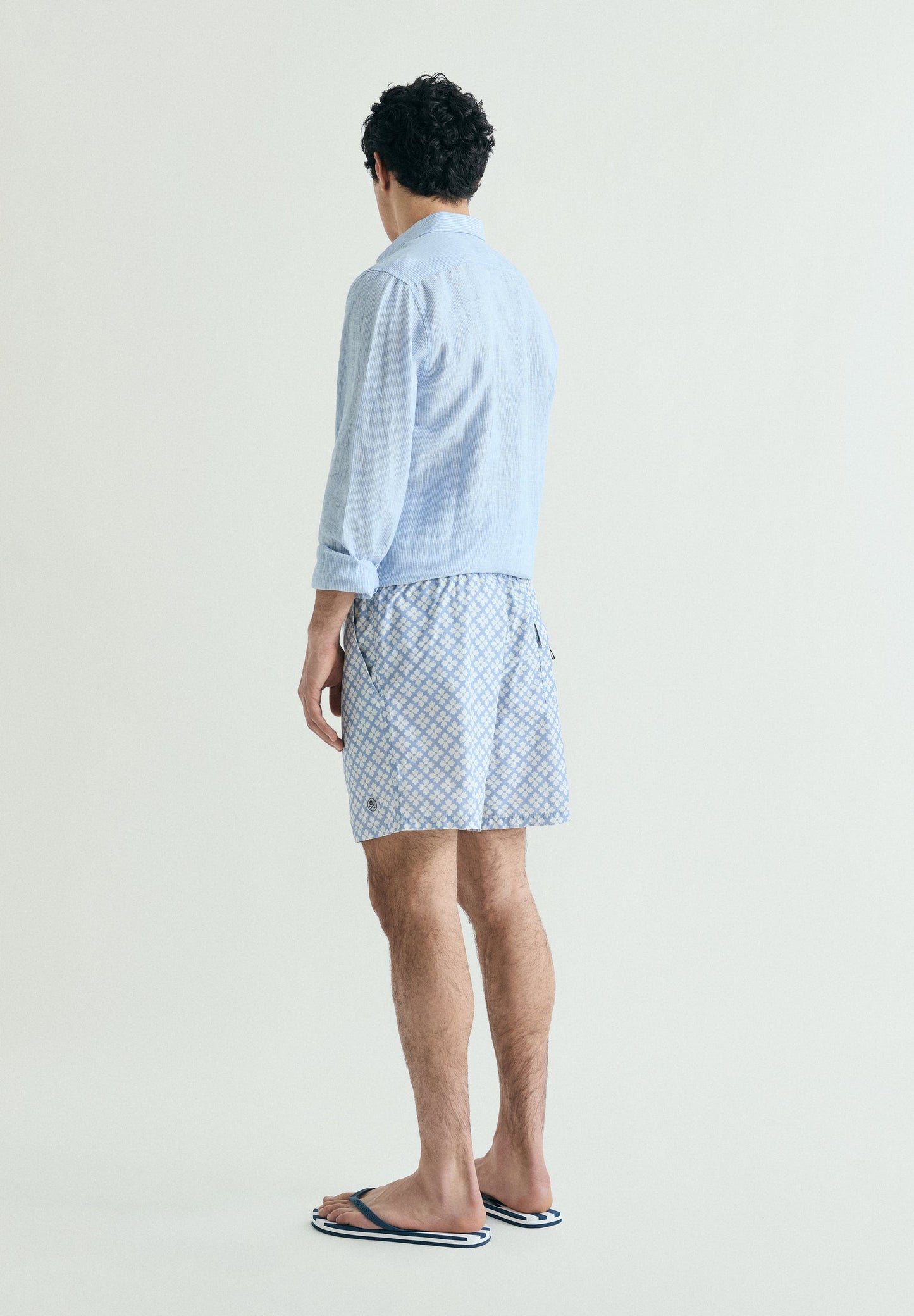 PRINTED SWIMMING TRUNKS