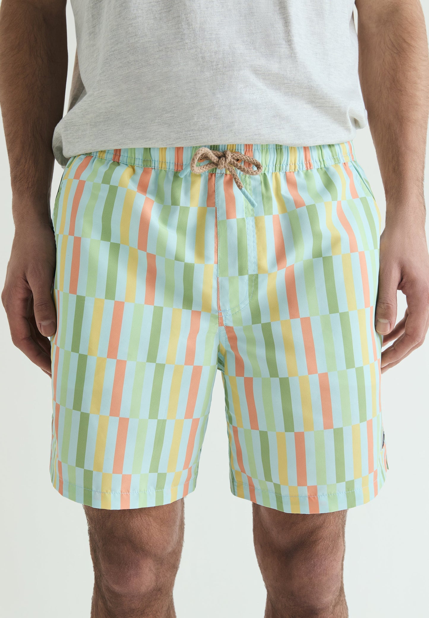 MULTICOLOURED PRINT SWIMSUIT