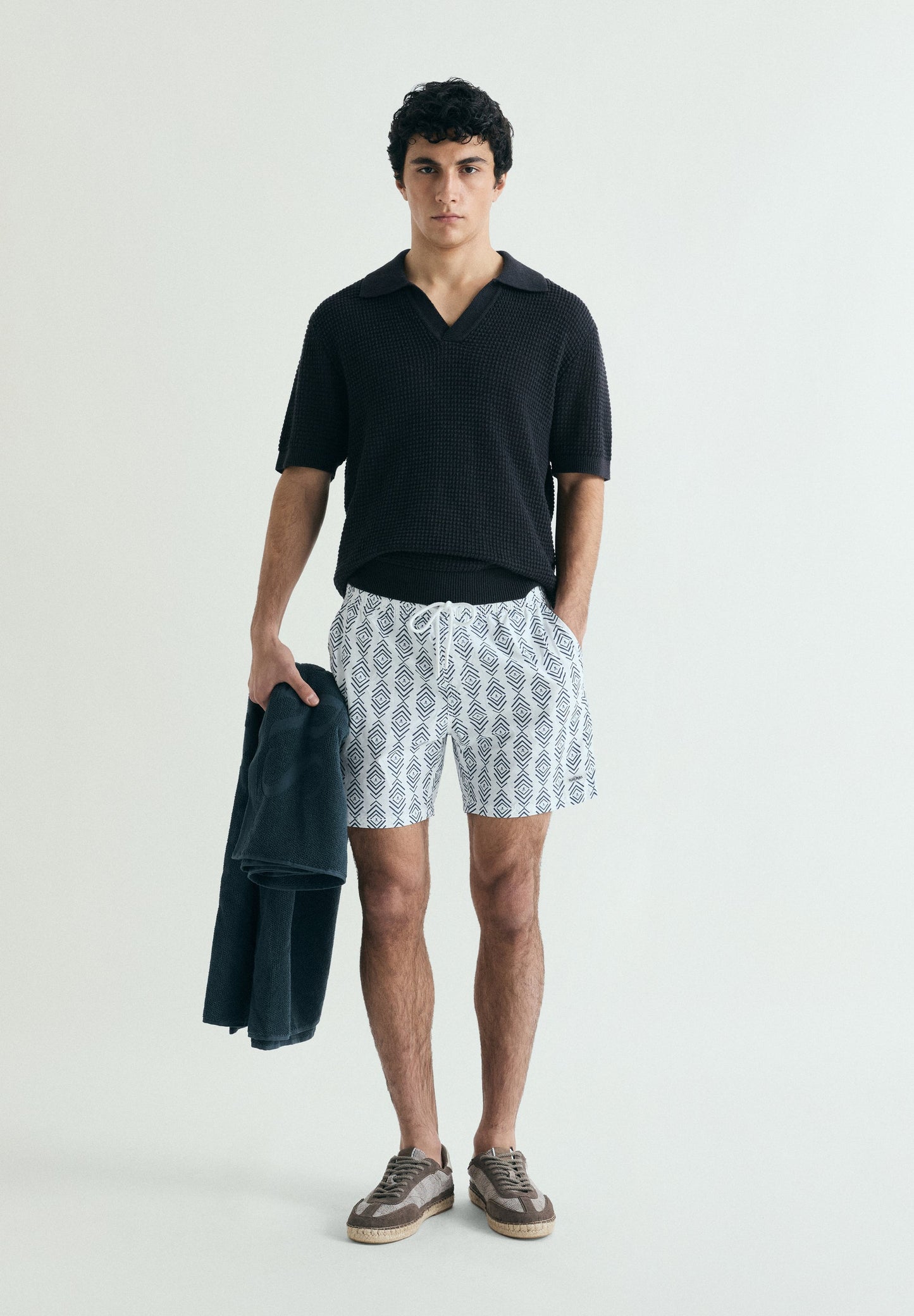 PRINTED SWIMMING TRUNKS