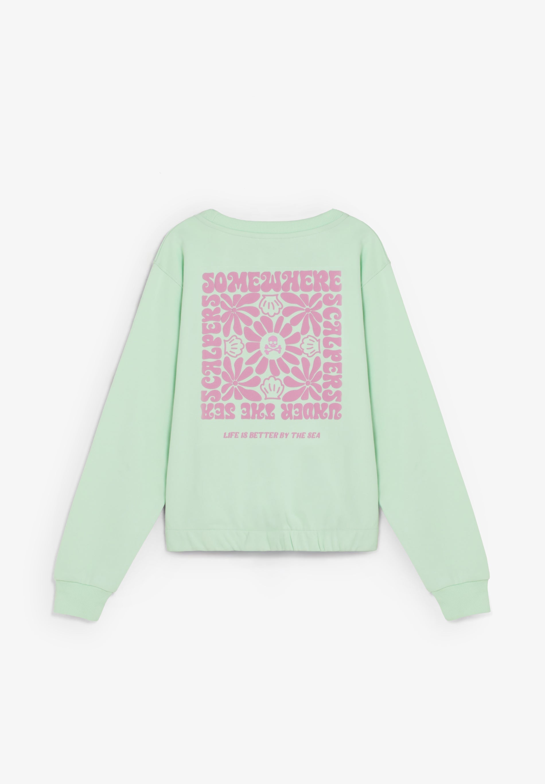 ADJUSTABLE DRAWSTRING SWEATSHIRT