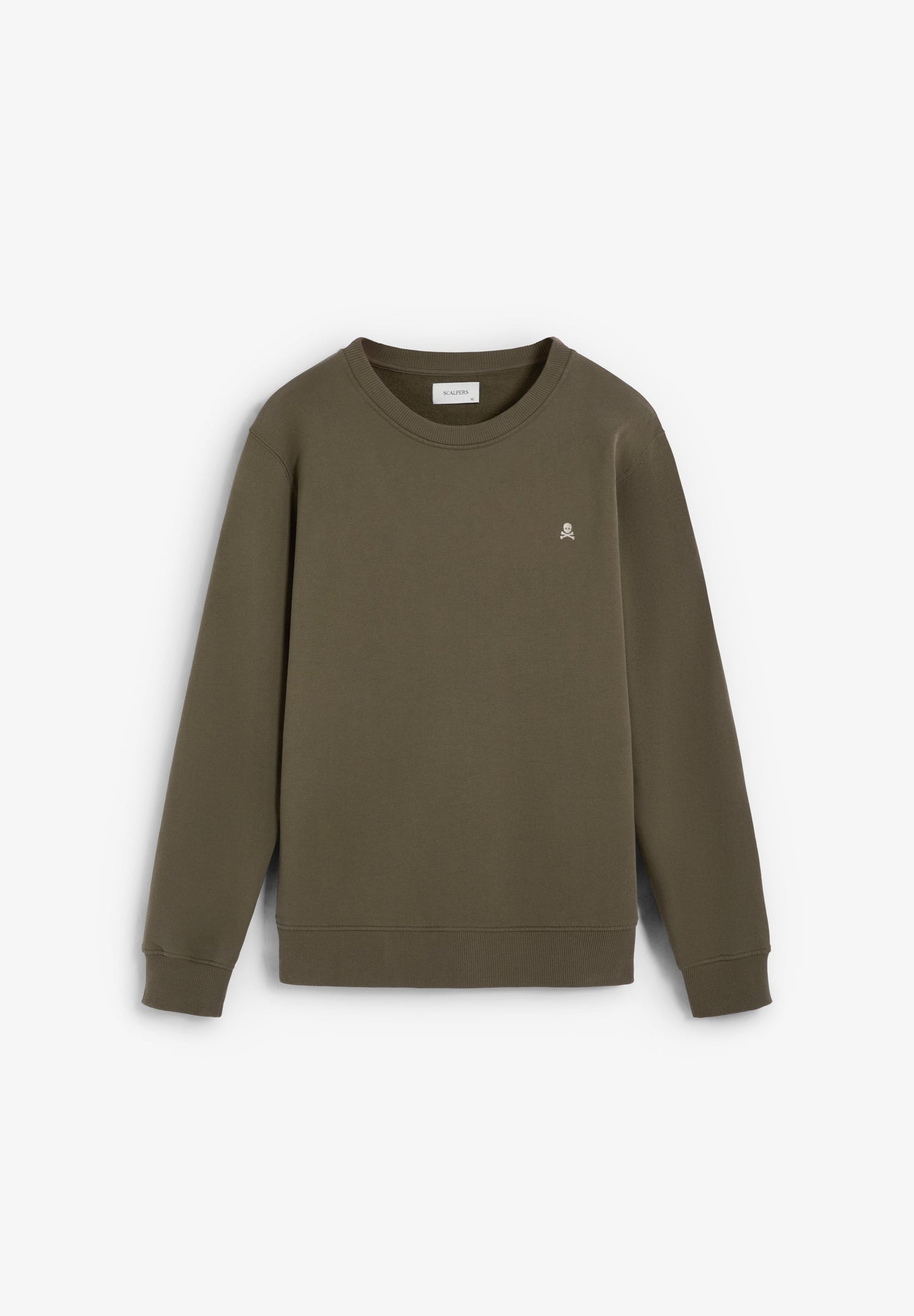 BASIC SWEATSHIRT WITH BACK PRINT