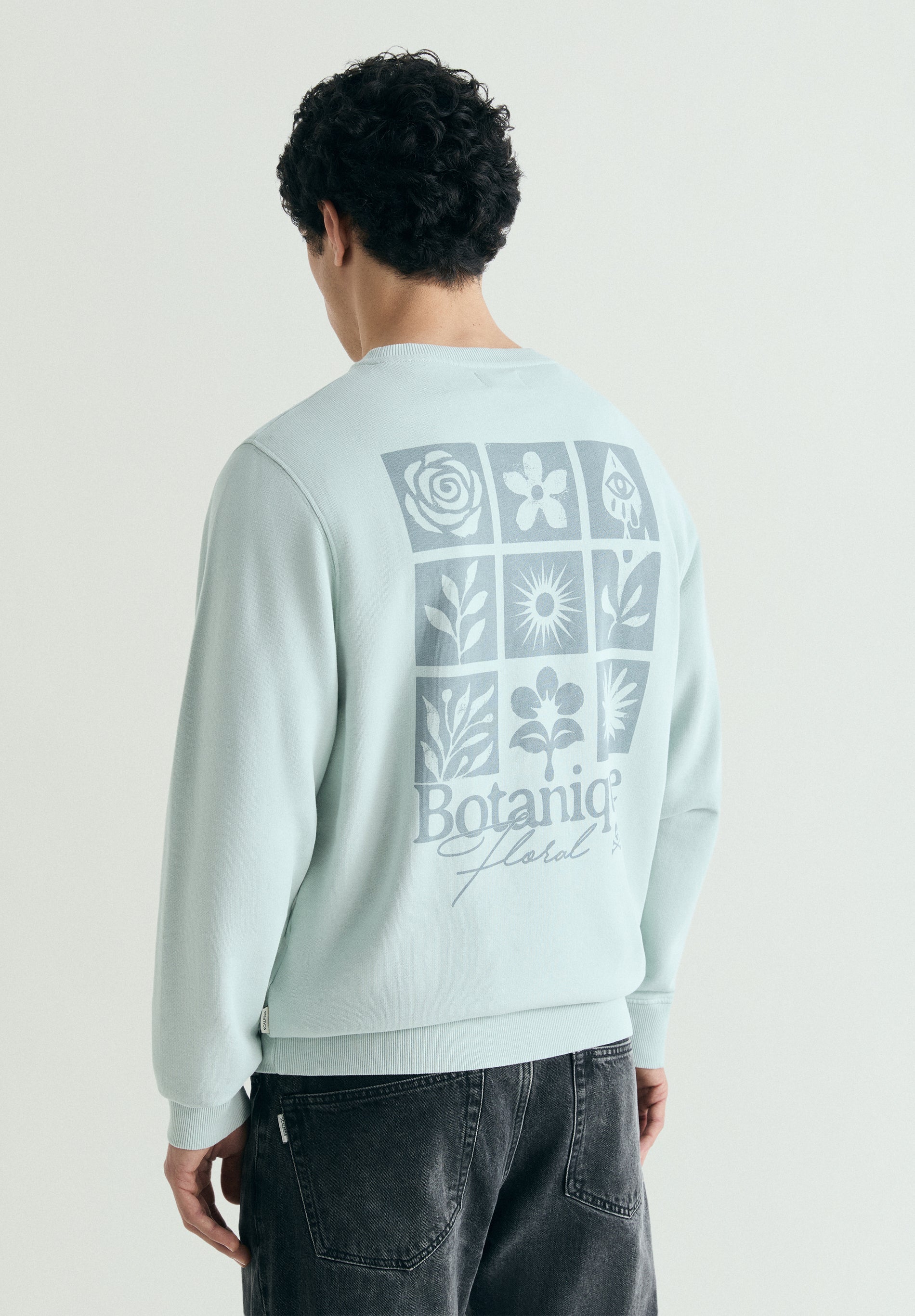 RELAXED FIT PRINTED SWEATSHIRT