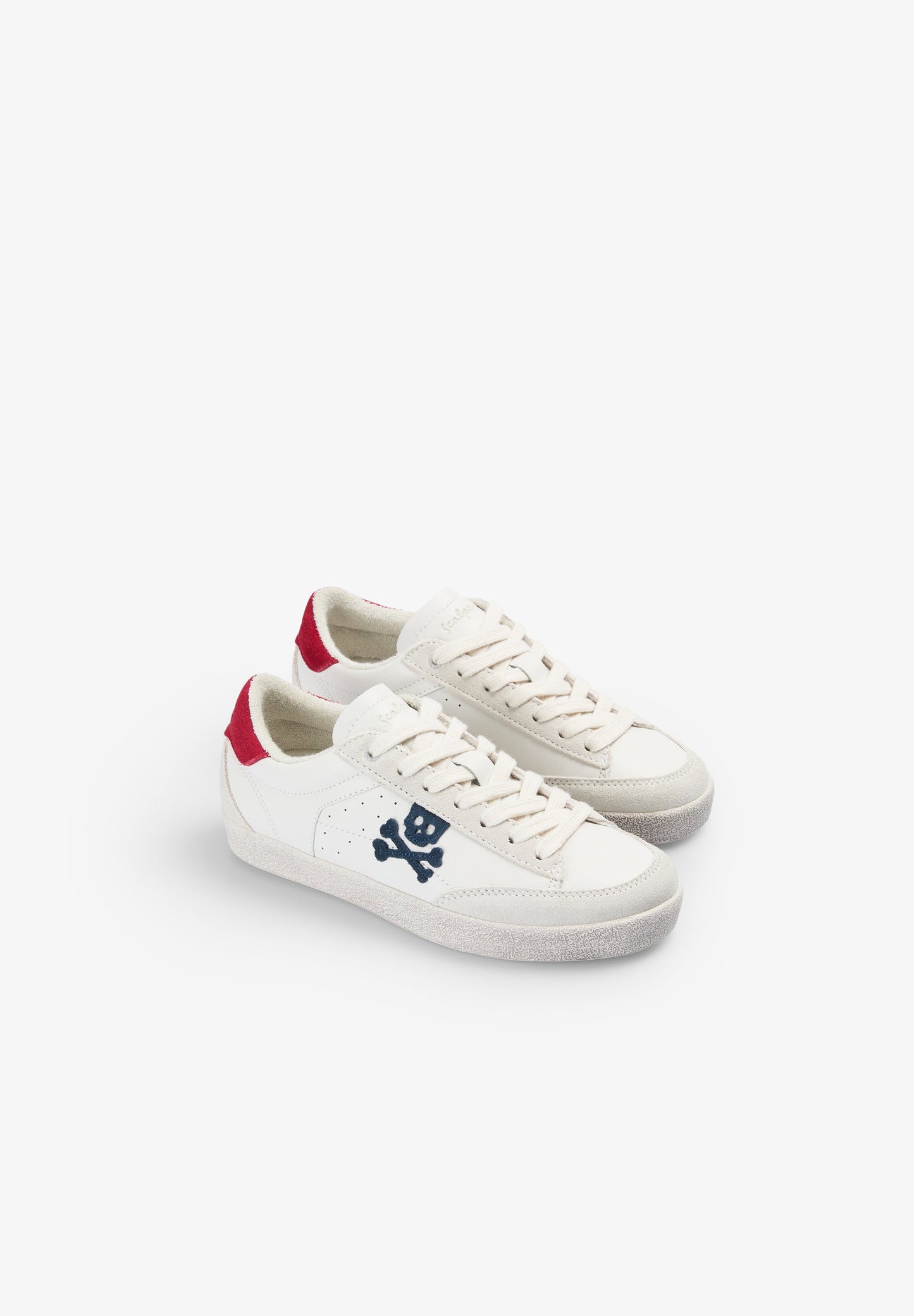 SNEAKERS WITH CONTRAST SKULL