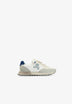 BLUE CONTRAST SKULL SNEAKERS