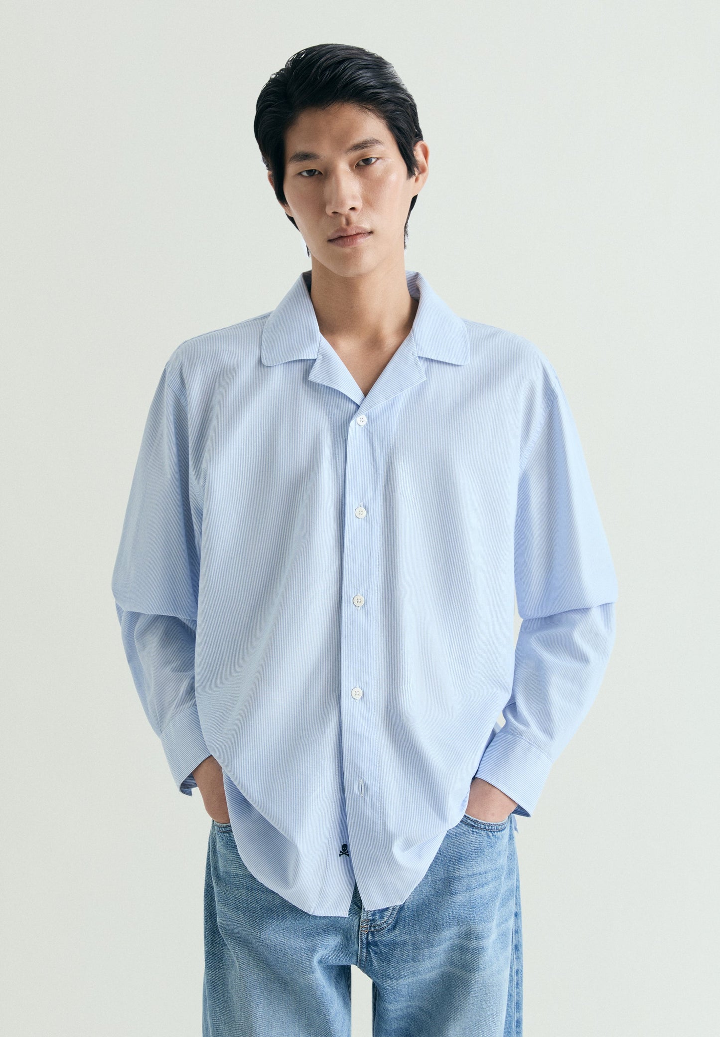 STRIPED OXFORD SHIRT