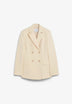 PLAIN DOUBLE-BREASTED BLAZER