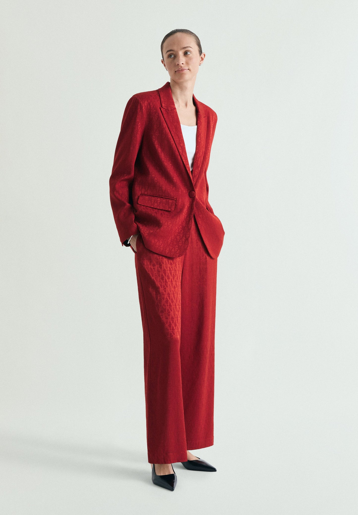 CLASSIC JACQUARD BLAZER