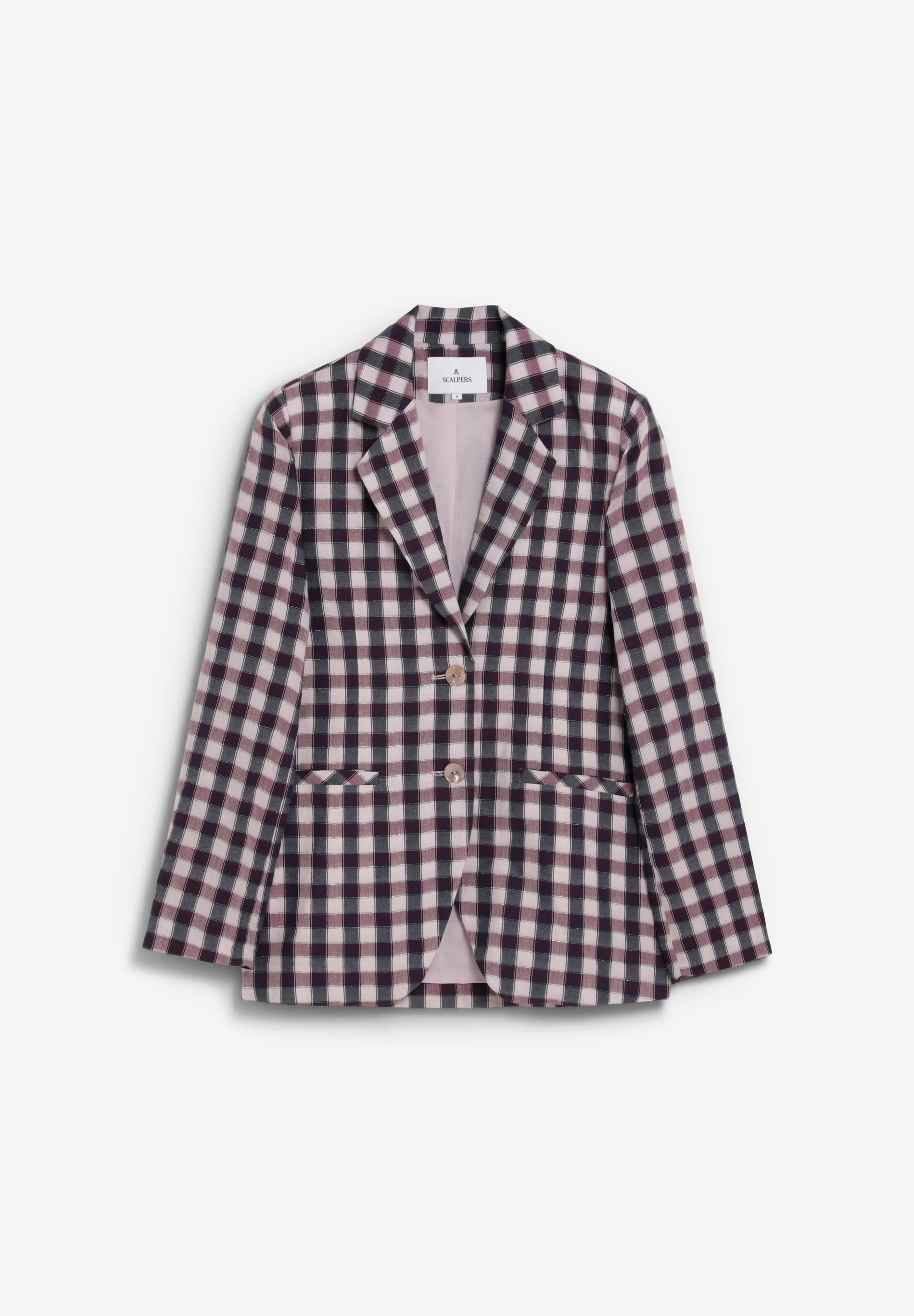 GINGHAM BLAZER