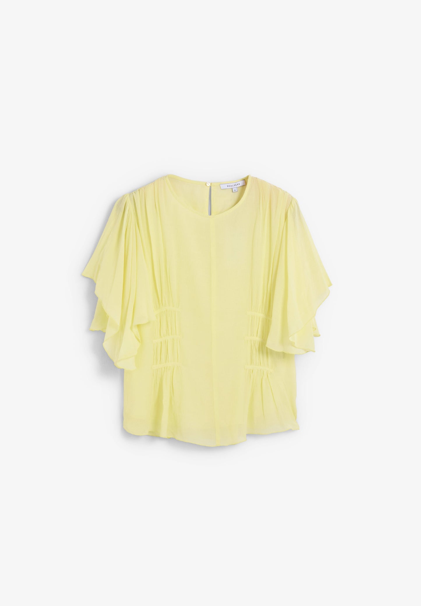 FLOWING GATHERED BLOUSE