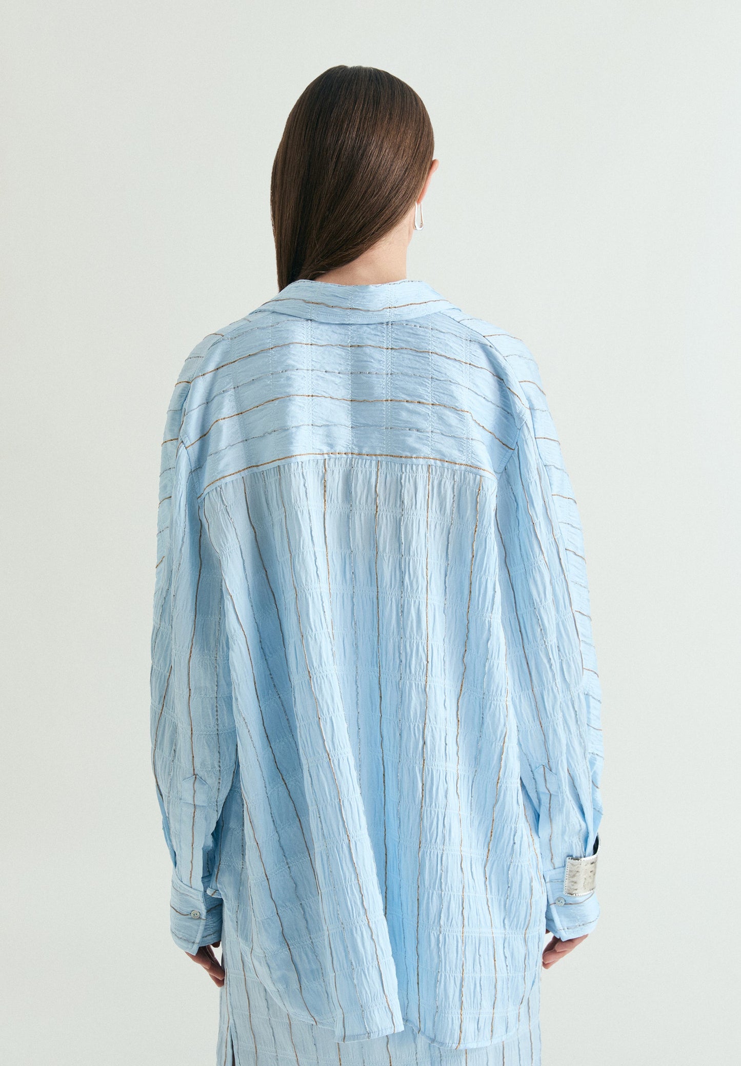 TEXTURED STRIPED SHIRT