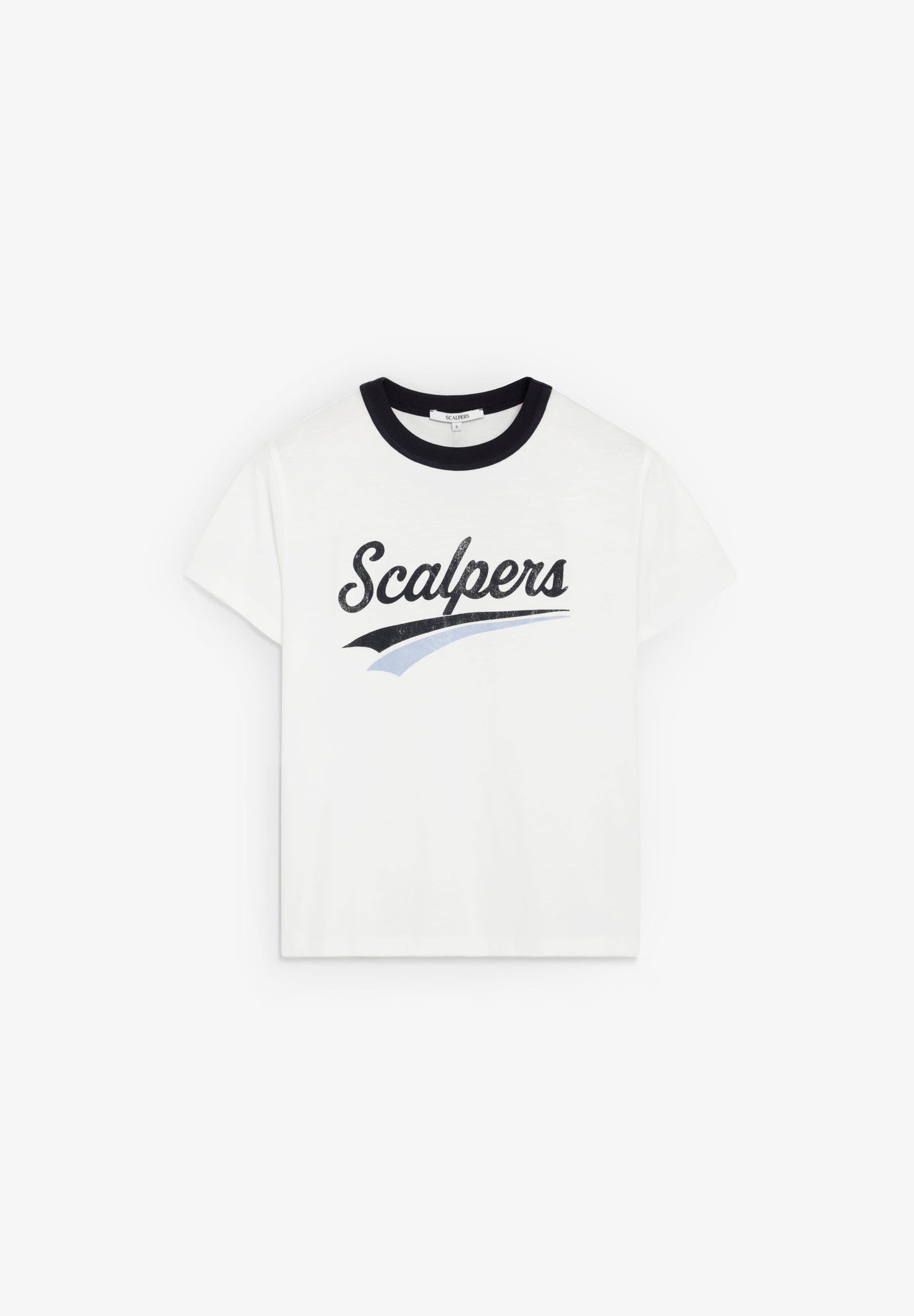 STRIPED PRINT T-SHIRT
