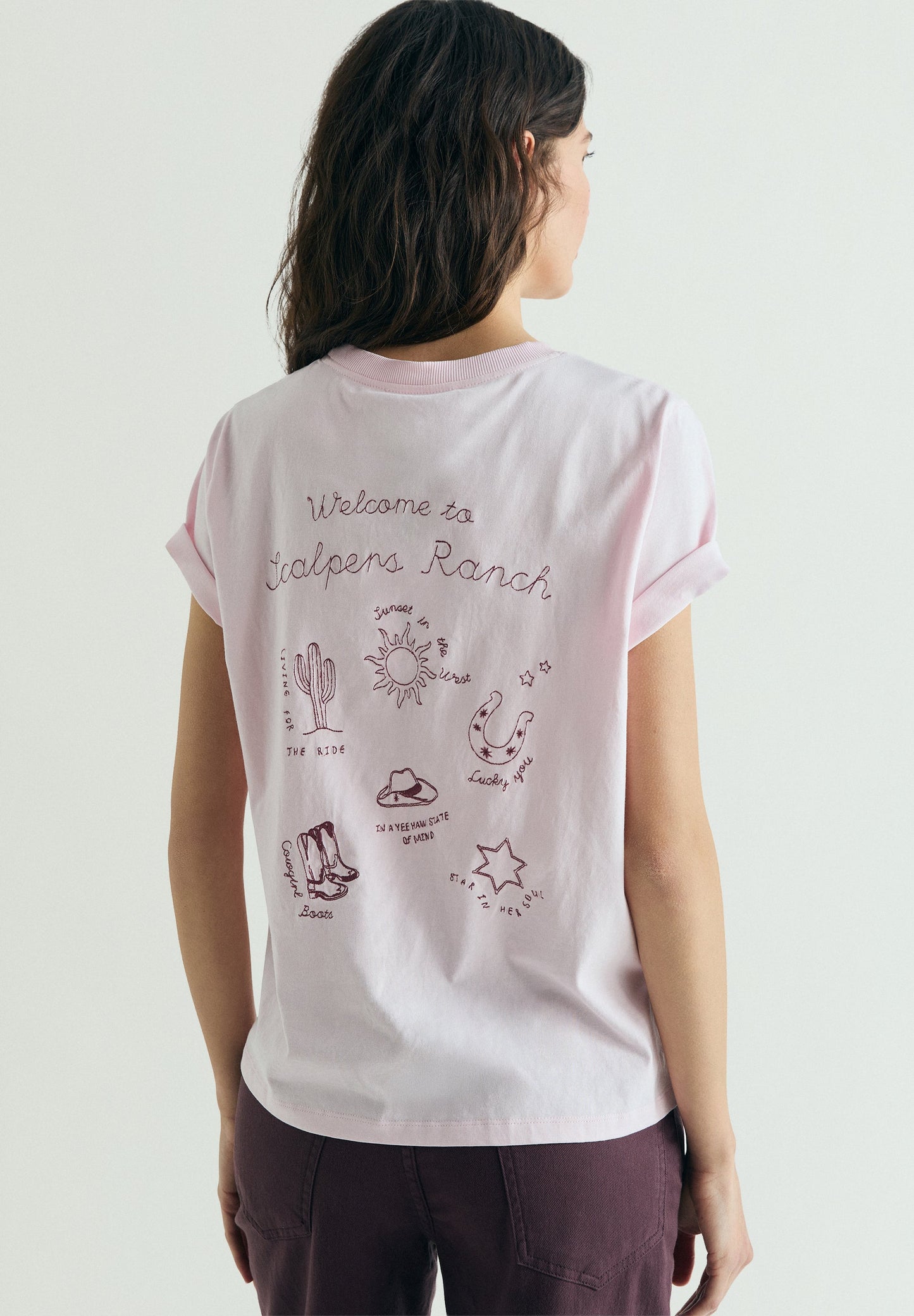 RODEO EMBROIDERED T-SHIRT