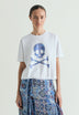 PRINTED SKULL T-SHIRT