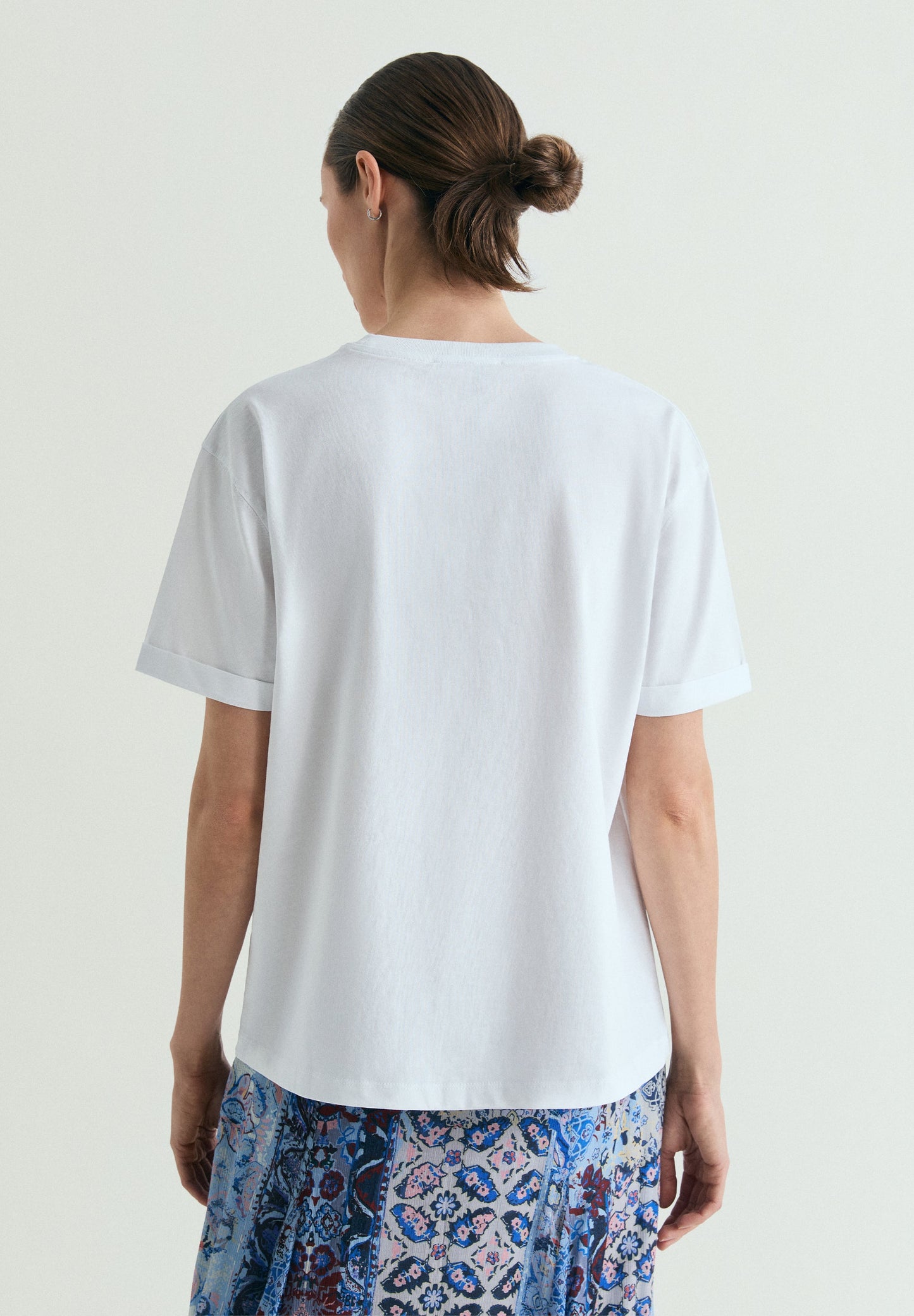 PRINTED SKULL T-SHIRT