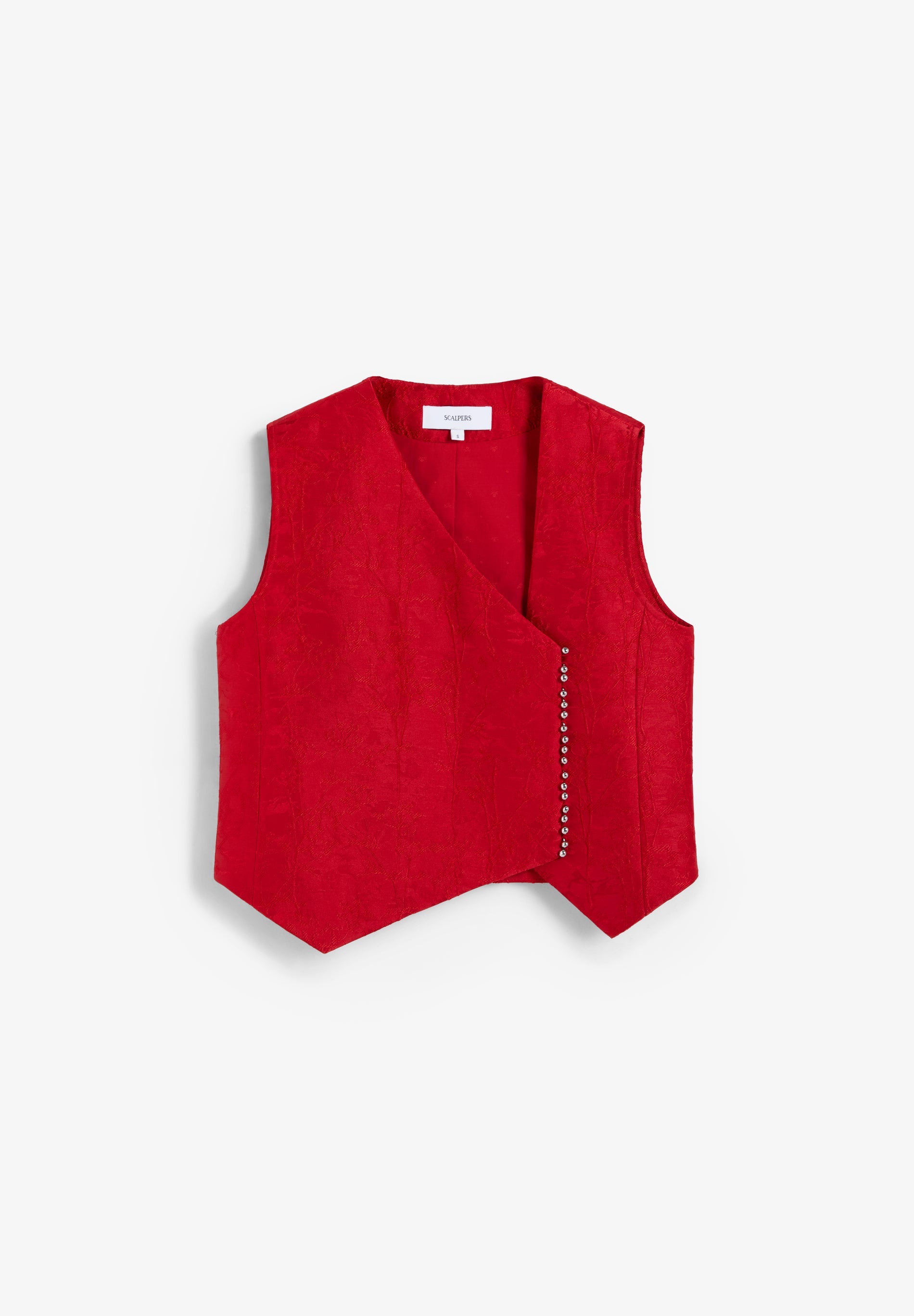 BROCADE SKIRT WITH SLIT