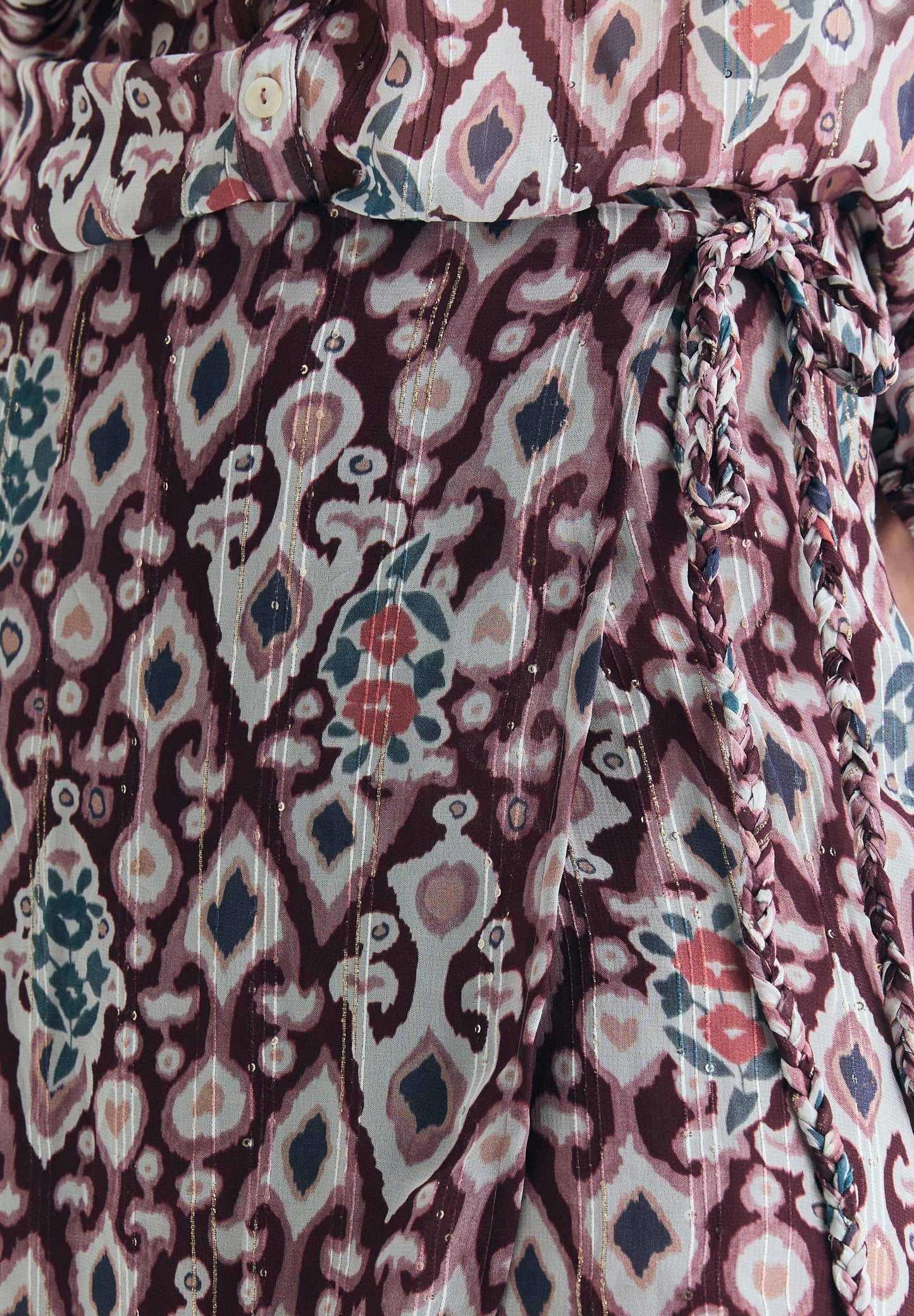 PRINTED MINI SKIRT