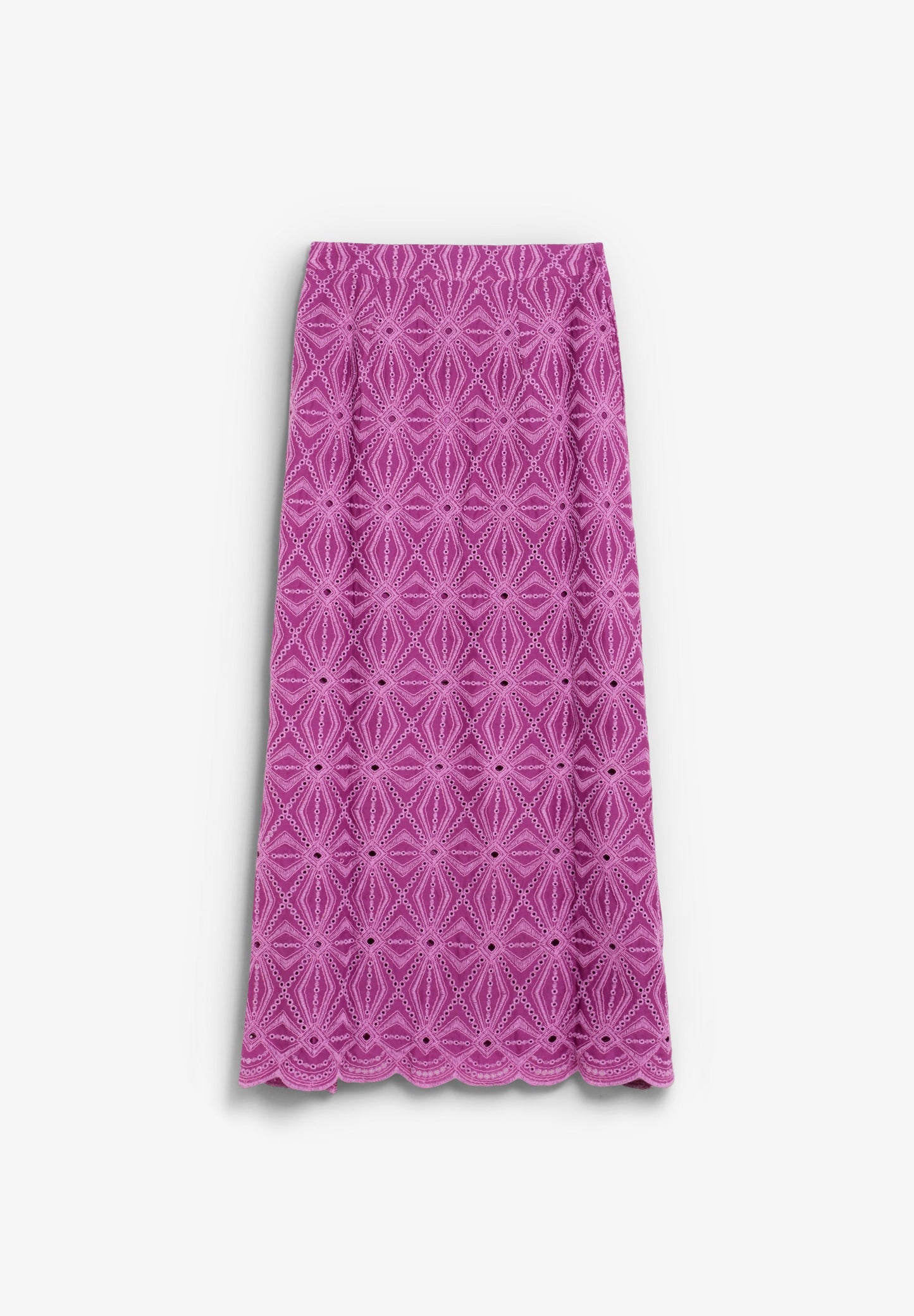 OPENWORK MIDI SKIRT