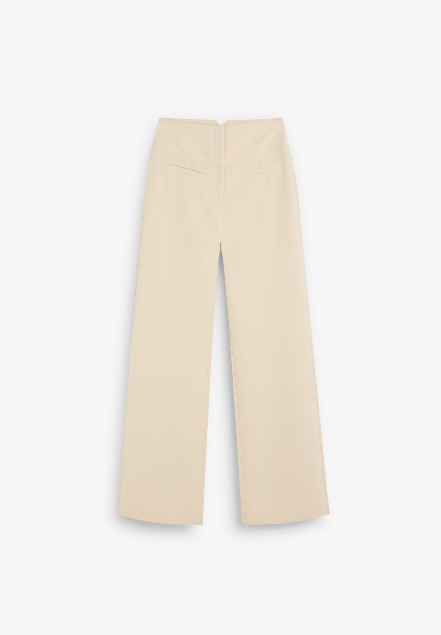 FLOWING TROUSERS WAISTBAND DETAIL