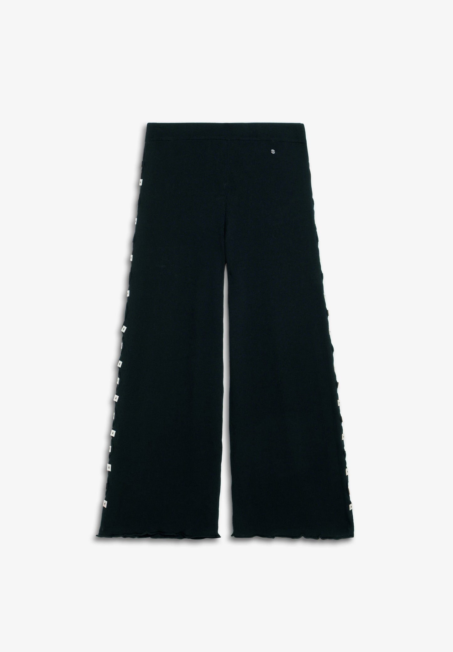KNIT TROUSERS WITH SIDE APPLIQUÉS