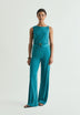 FLOWING TROUSERS WITH BELT