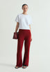 POINTELLE CUT-OUT TROUSERS