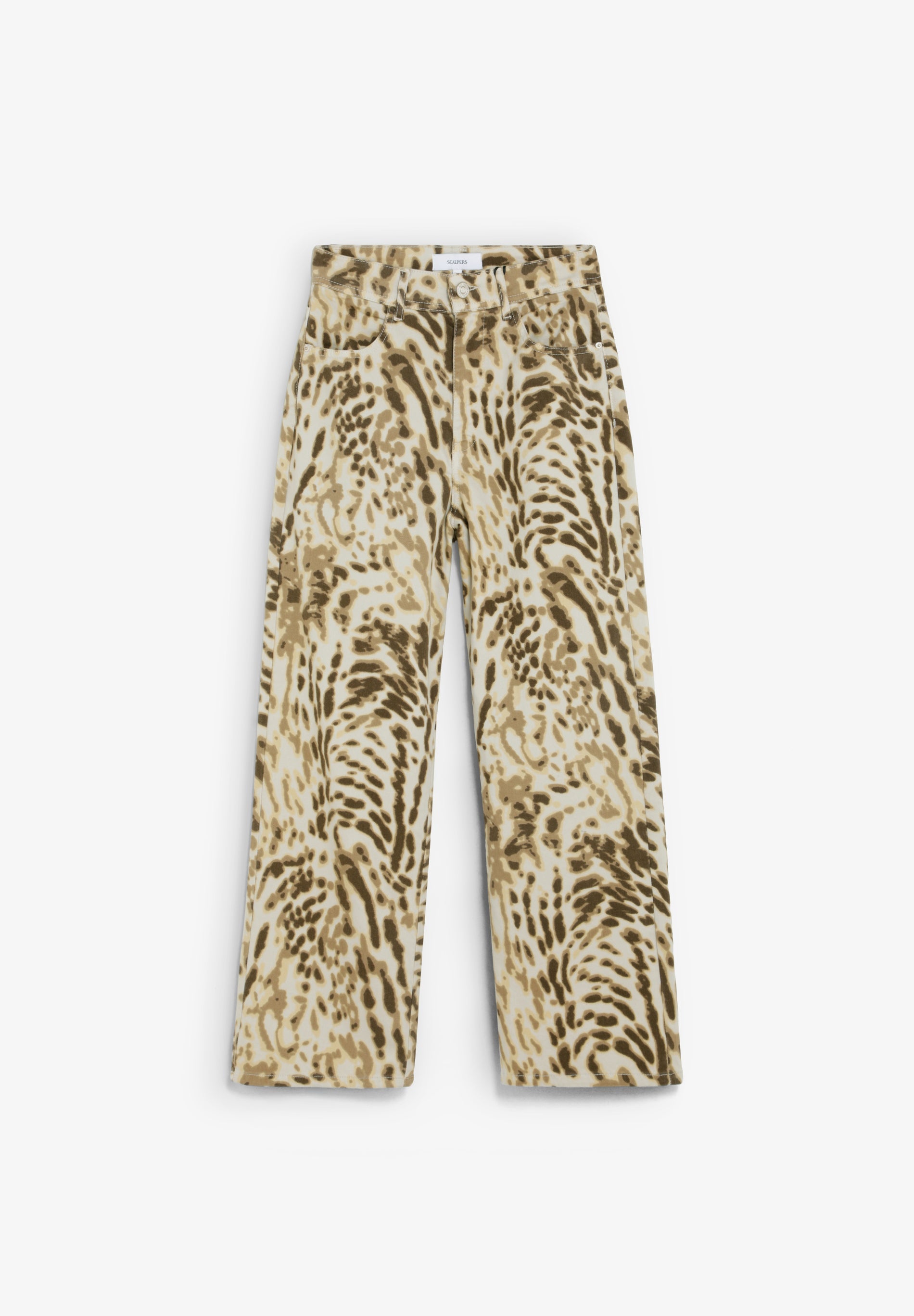 DENIM BROEK DIERENPRINT