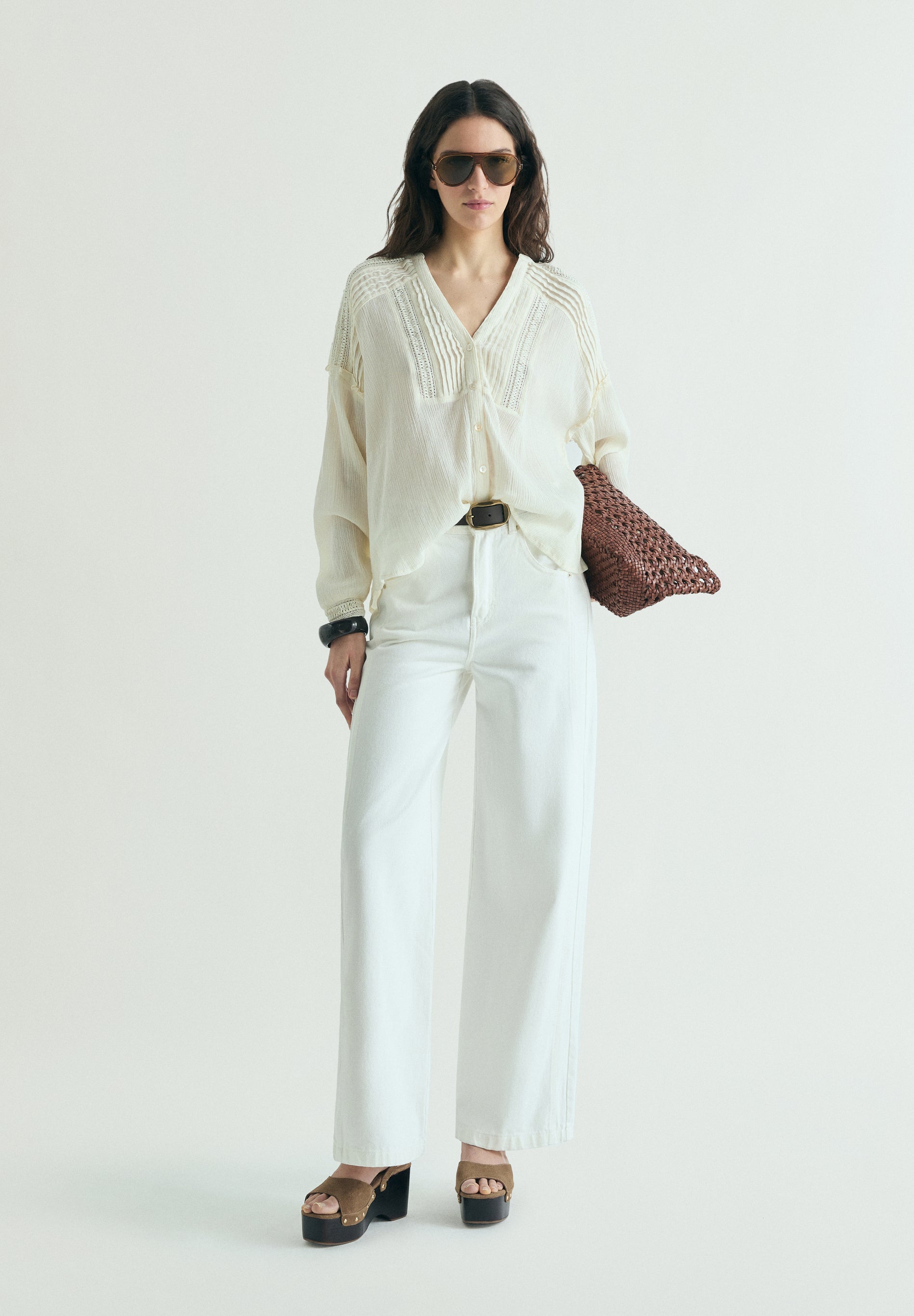 SCCONTRAST DENIM PANT