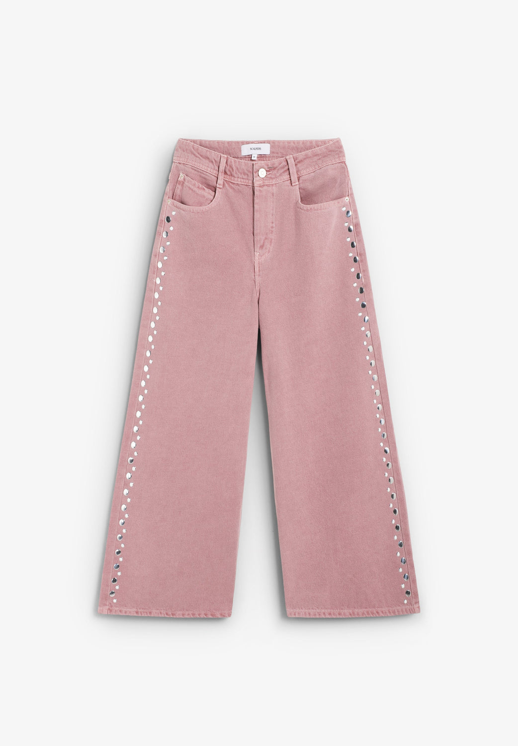 JEANS CULOTTE STUDS - Scalpers