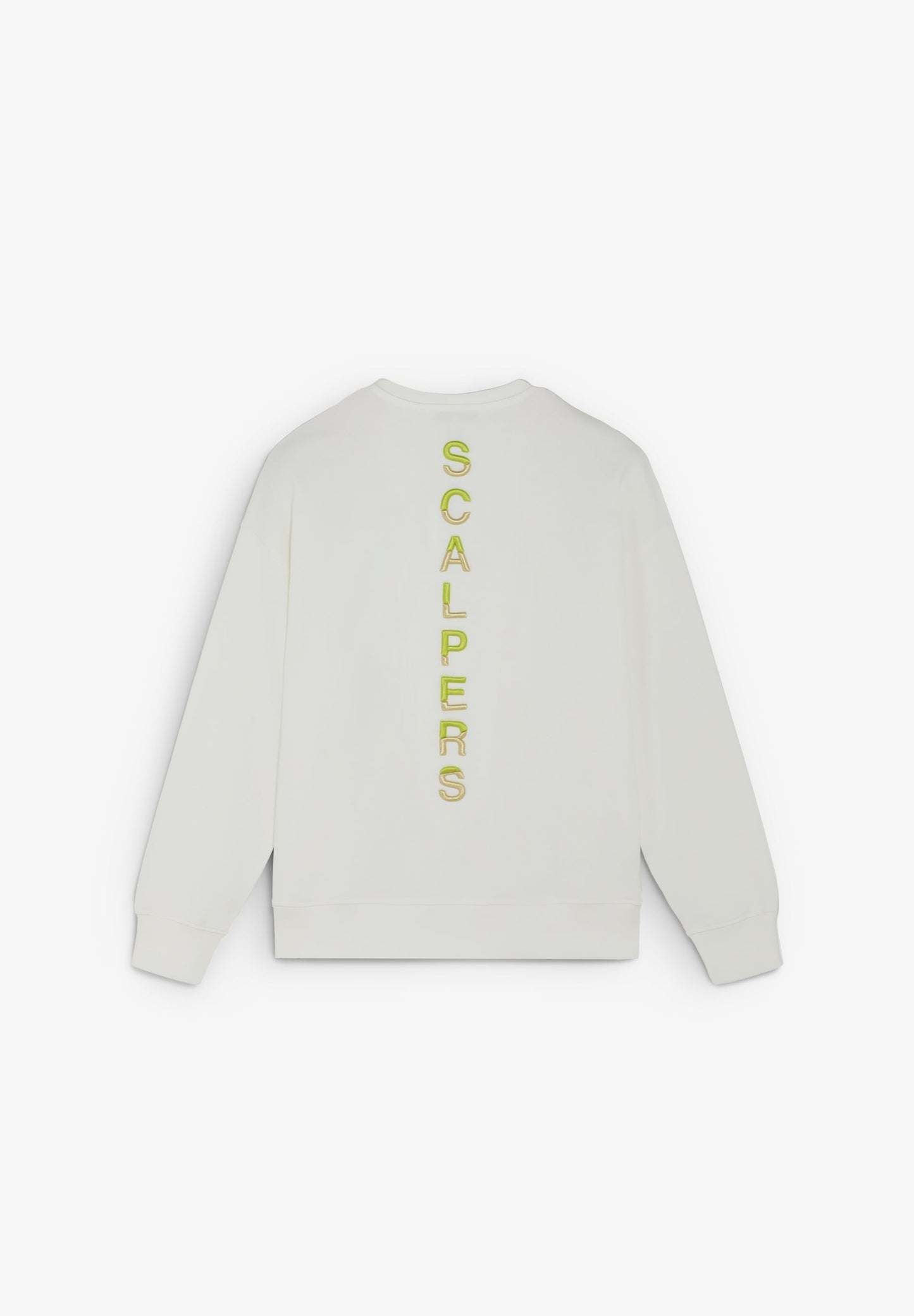 SWEATSHIRT WITH BACK EMBROIDERY