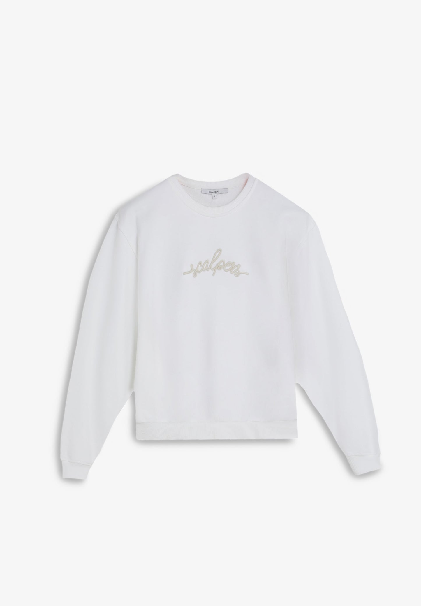 SWEATSHIRT WITH EMBROIDERED DETAILS