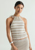 CROCHET HALTER TOP