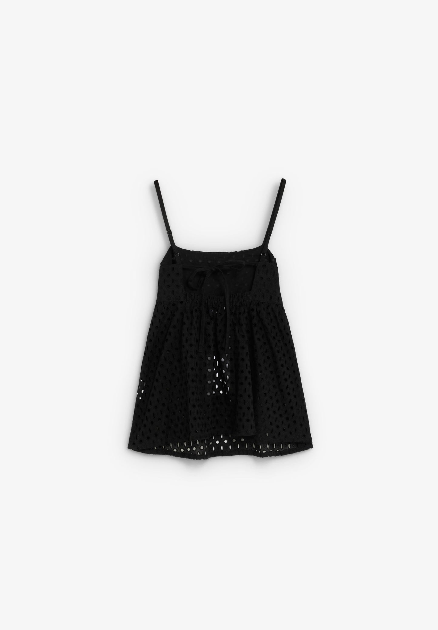 TOP WITH EMBROIDERED OPENWORK