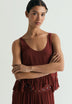 FLOWING TOP WITH APPLIQUÉS