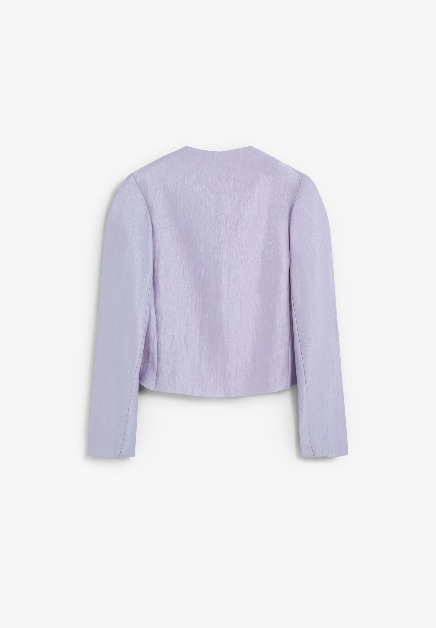 CROPPED JACQUARD BLAZER